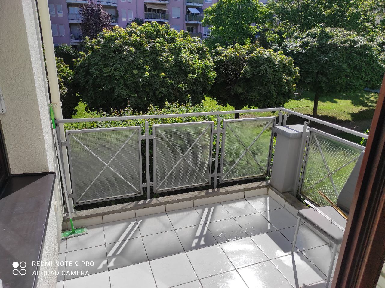 Balkon Wohnungsreinigung nach dem Umzug